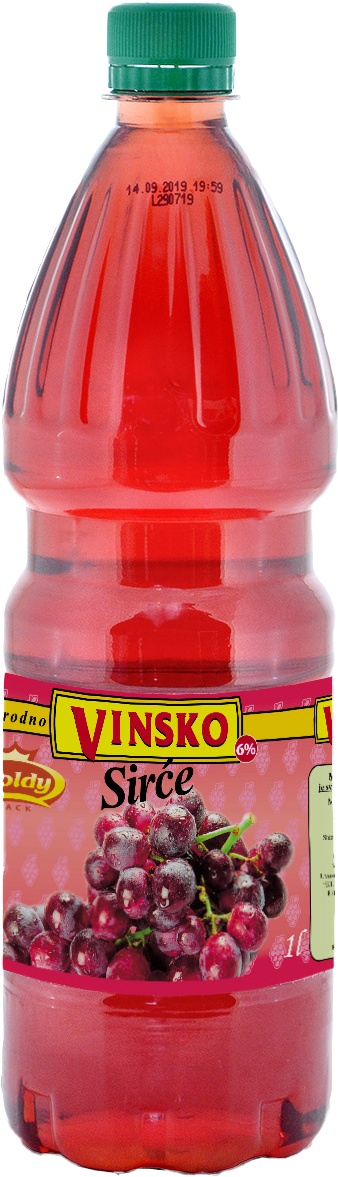 Slika za Sirće vinsko Goldy Pack 1l