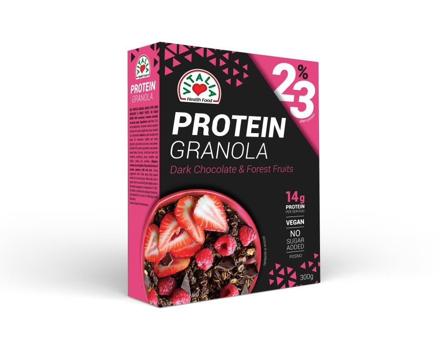 Slika za Musli Granola protein crna čokolada 300g