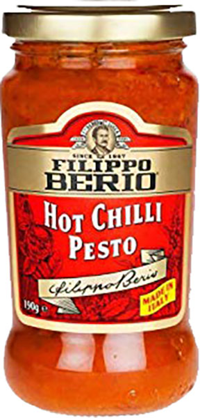 Slika za Filippo Berio sos Pesto Hot Chilli 190g