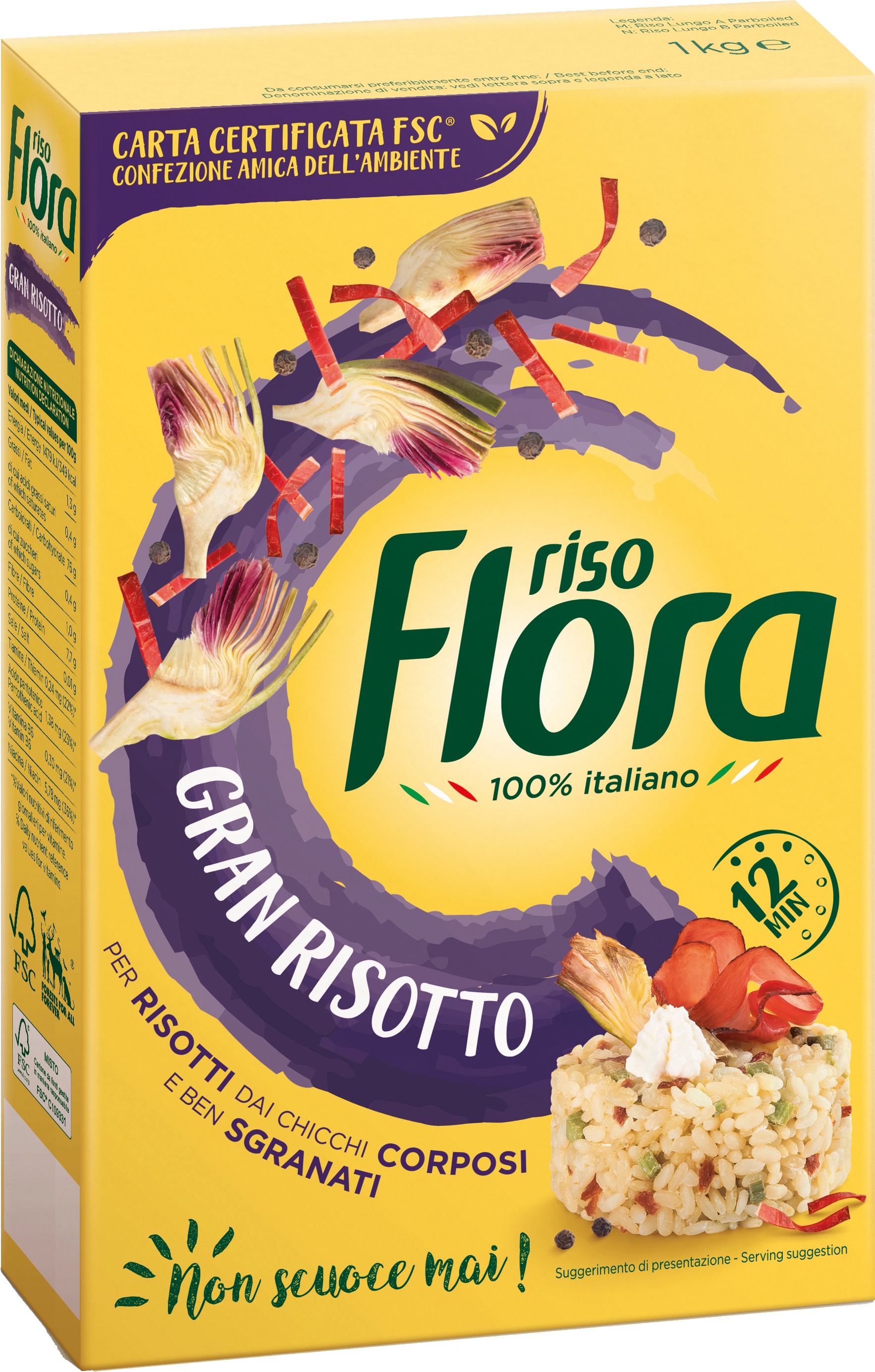 Slika za Pirinač Flora riso Gran risotto 1kg