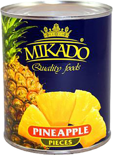 Slika za Kompot Mikado ananas kocka 580g