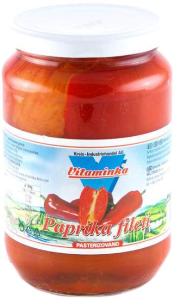 Slika za Paprika Vitaminka crvena fileti 650g