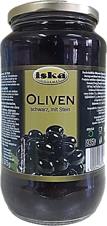 Slika za Masline Iska crne 935ml