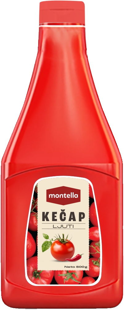 Slika za Kečap Montella ljuti 500g