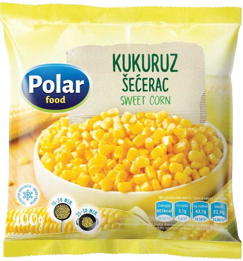 Slika za Kukuruz šećerac Polar Food 400g