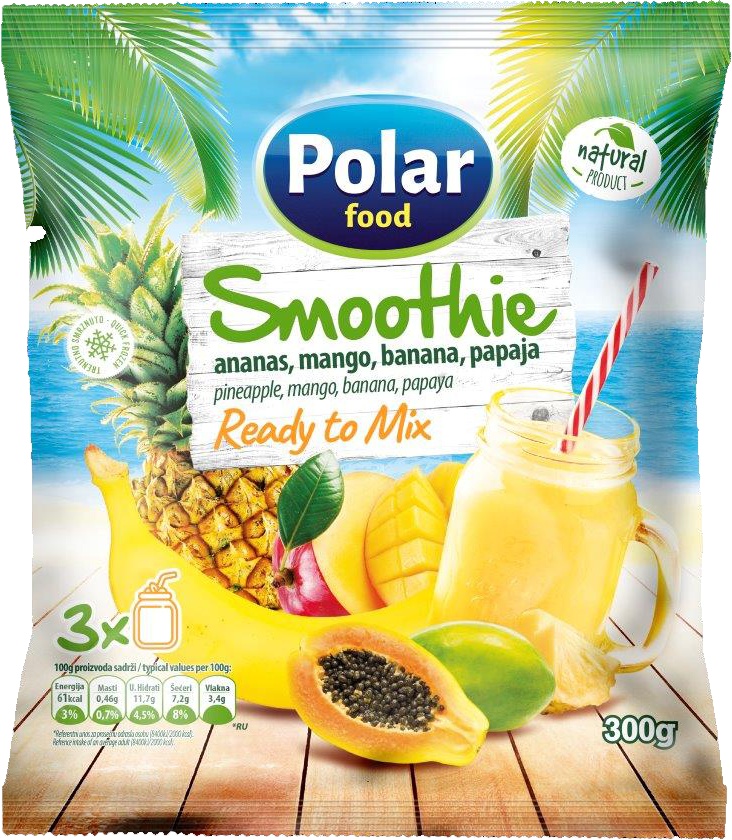 Slika za Smoothie tropic Polar food 300g