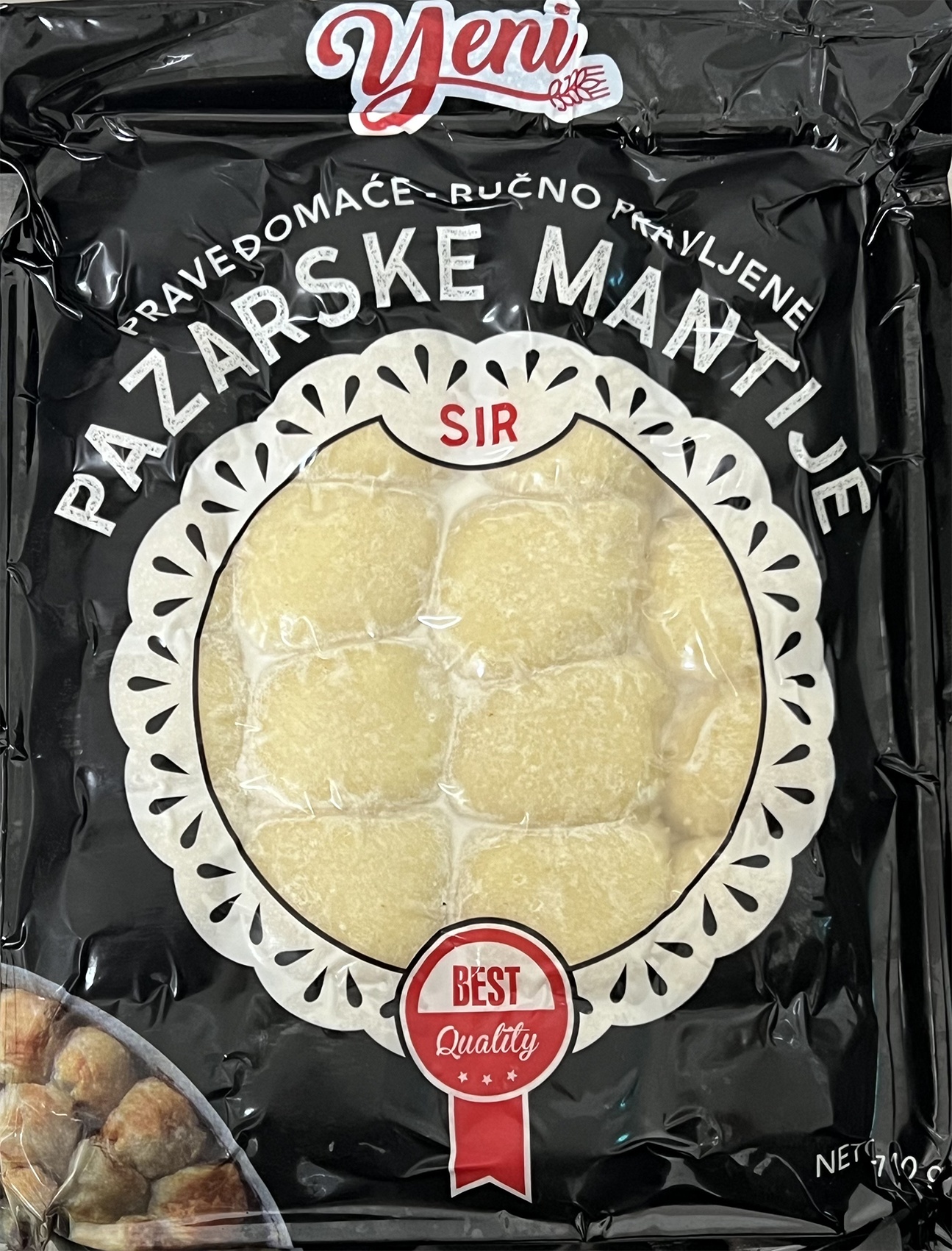 Slika za Mantije sa sirom 710gr