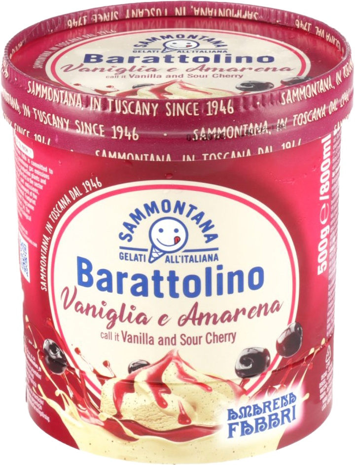 Slika za Sladoled Barattolino vanila i višnja 800ml