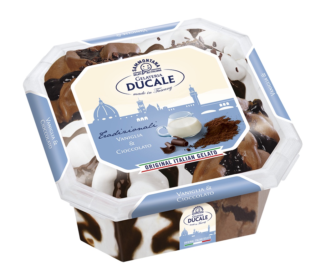 Slika za Sladoled Ducale vanila i čokolada 1kg