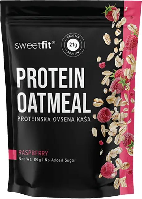 Slika za Kaša proteinska Sweetfit malina 80g