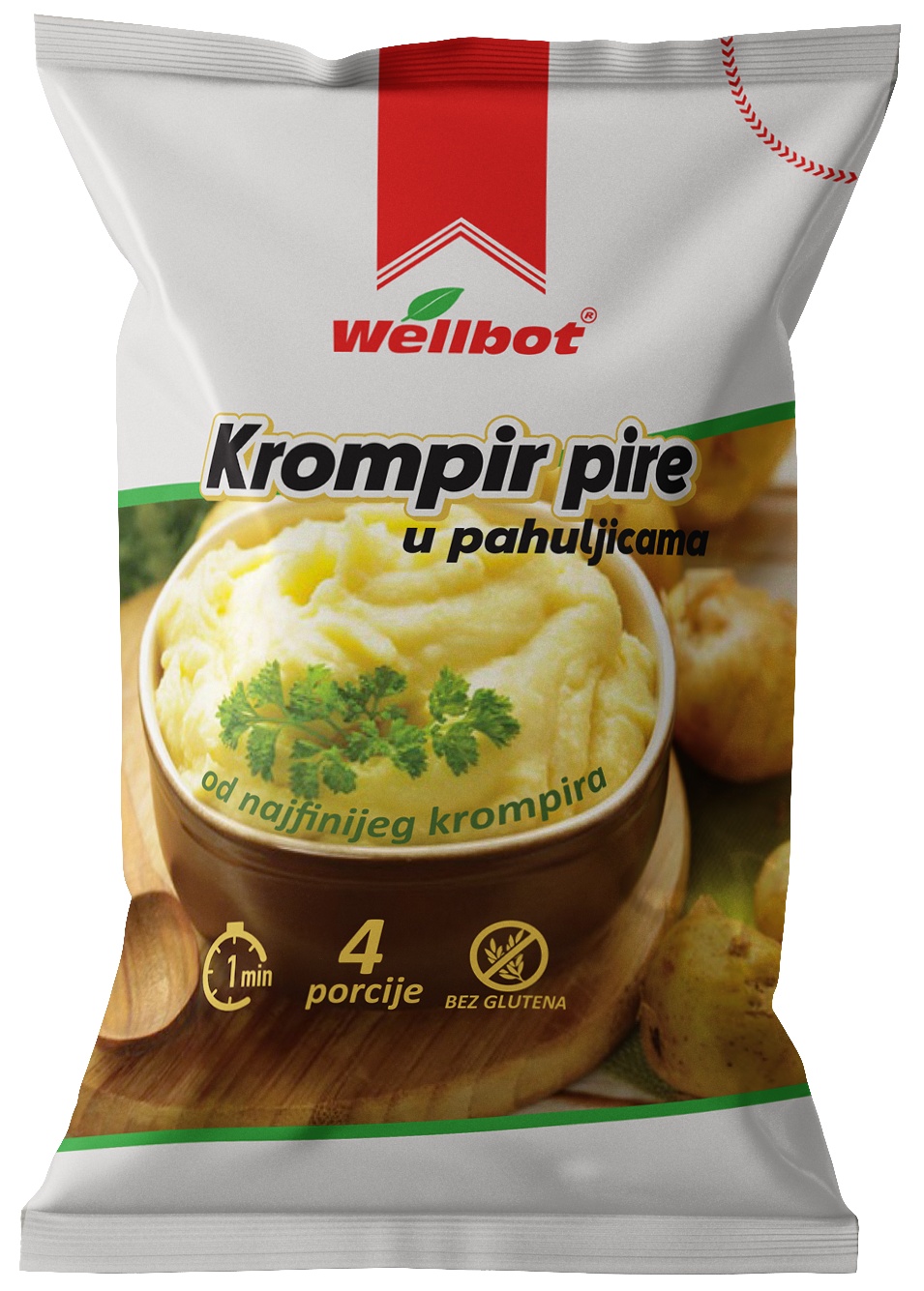 Slika za Krompir pire Wellbot 120g