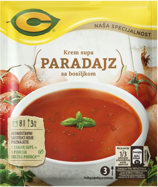 Slika za Supa C paradajz bosiljak 56g