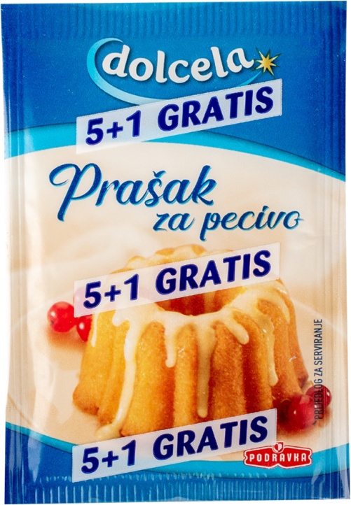 Slika za Prašak za pecivo Dolcela 5+1 gratis 12g