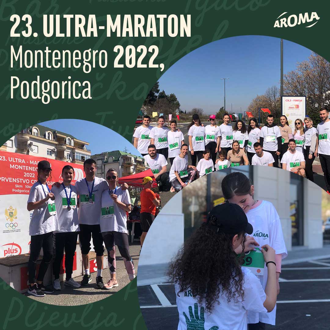 Domaća trgovina je učestvovala rekreativno na 23. Ultra maratonu Montenegro u Podgorici na 5km